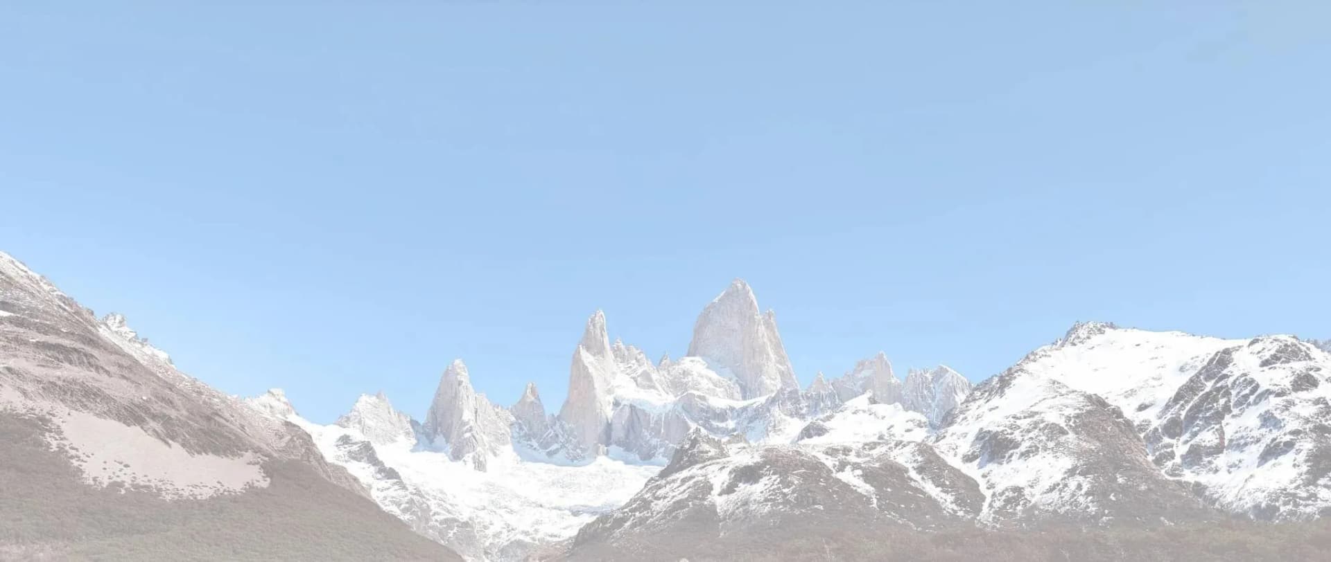 Mountain landscape hero background